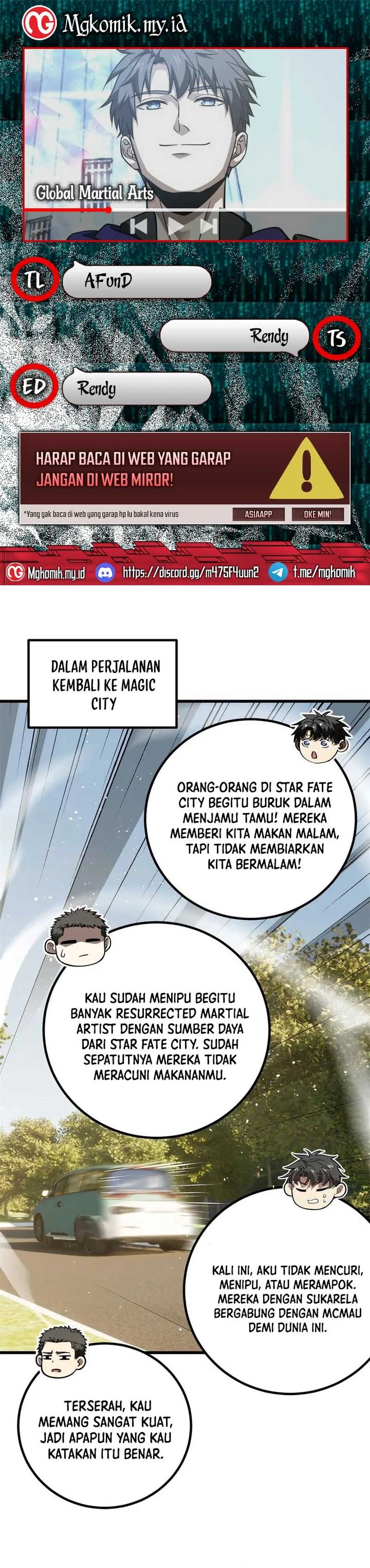 Global Gao Wu (Global Martial Arts) Chapter 301 Gambar 1